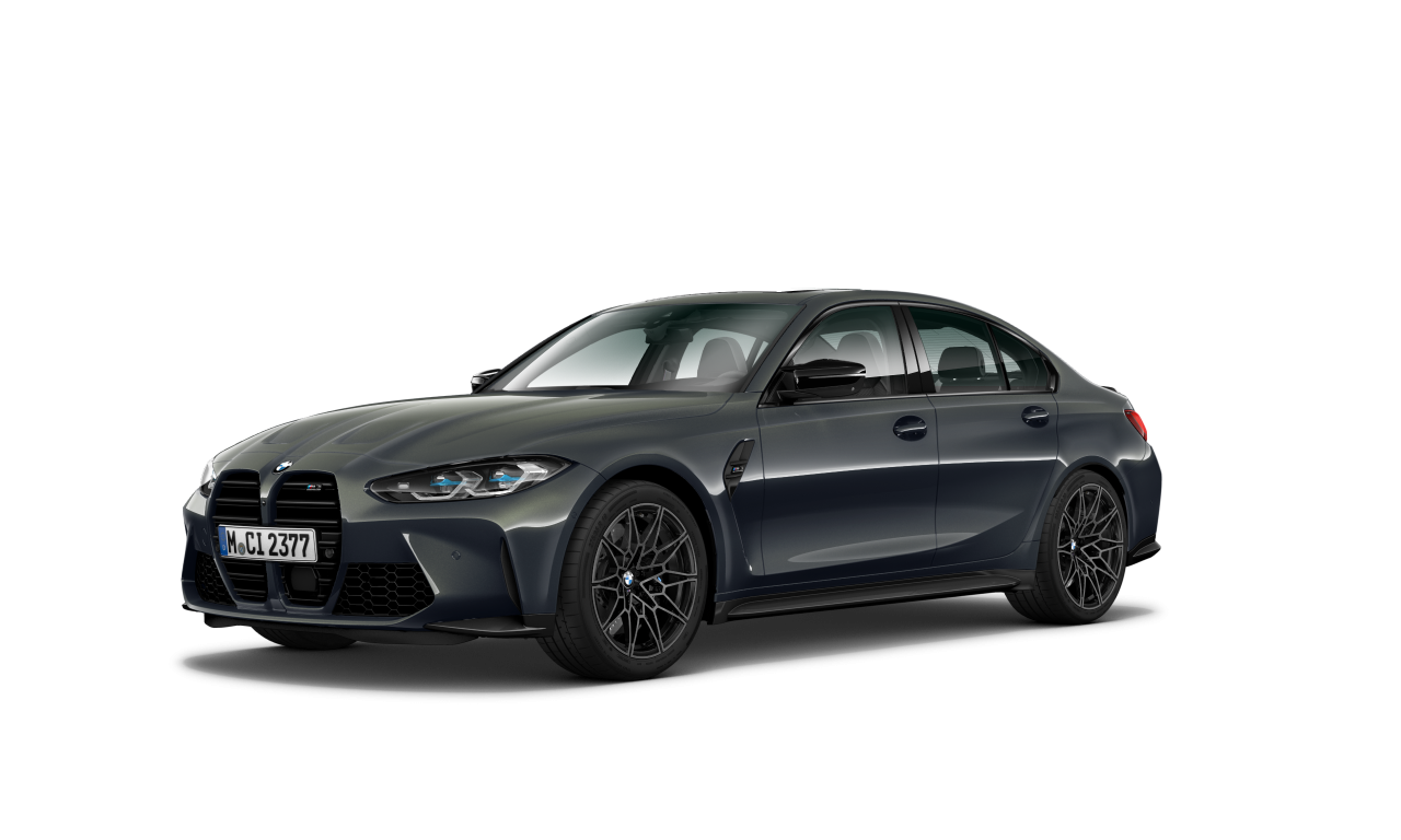 Exterior of 2022 BMW M3 Competition M xDrive (G80), VIN WBS42AY070FM55651
