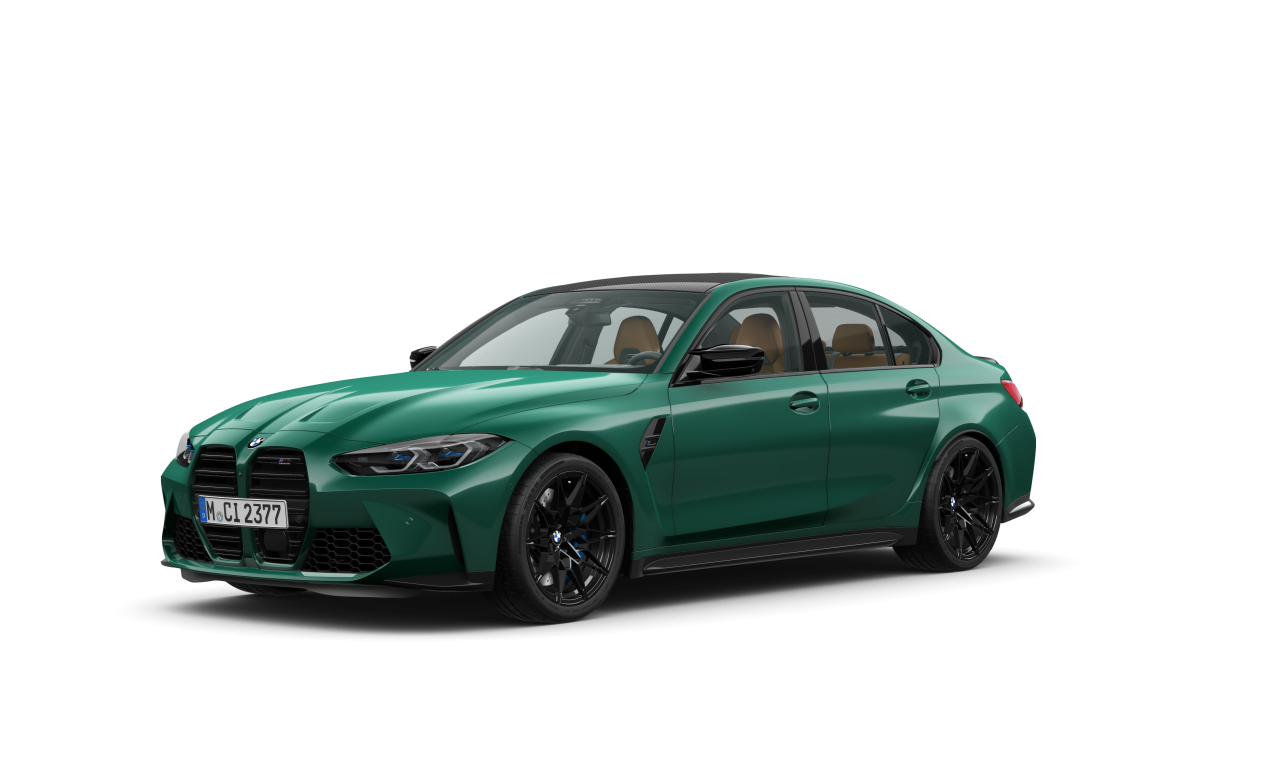 Exterior of 2024 BMW M3 Competition M xDrive (G80), VIN WBS42AY090FT54725
