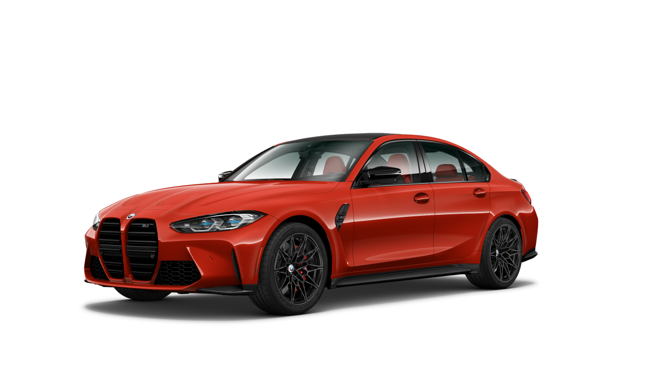Exterior of BMW M3 Competition M xDrive (G80), VIN WBS43AY07NFN14069