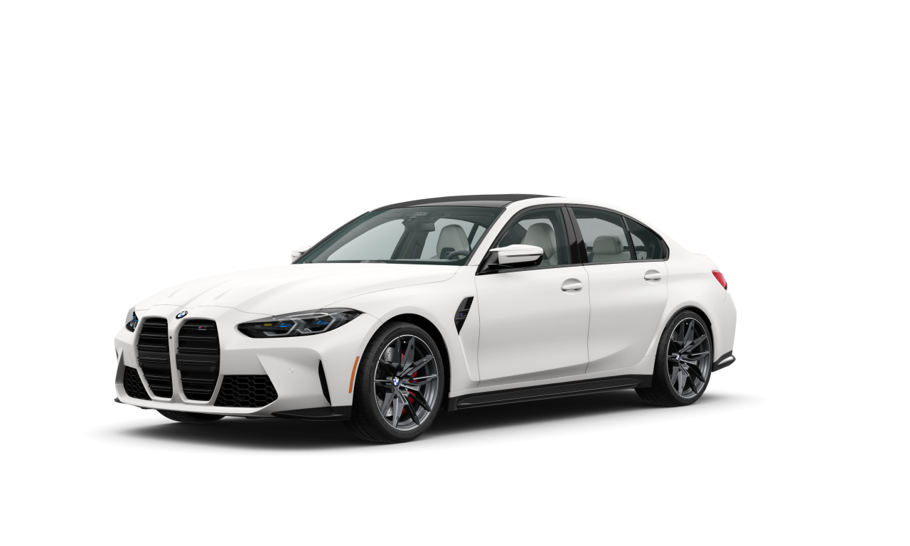 Exterior of 2023 BMW M3 Competition M xDrive (G80), VIN WBS43AY09RFS20999