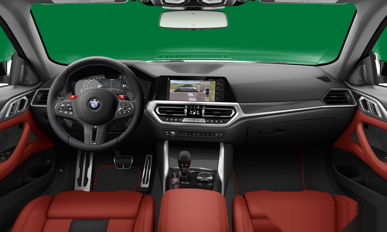 Interior of BMW M4 Competition M xDrive (G82), VIN WBS43AZ02PCL28989