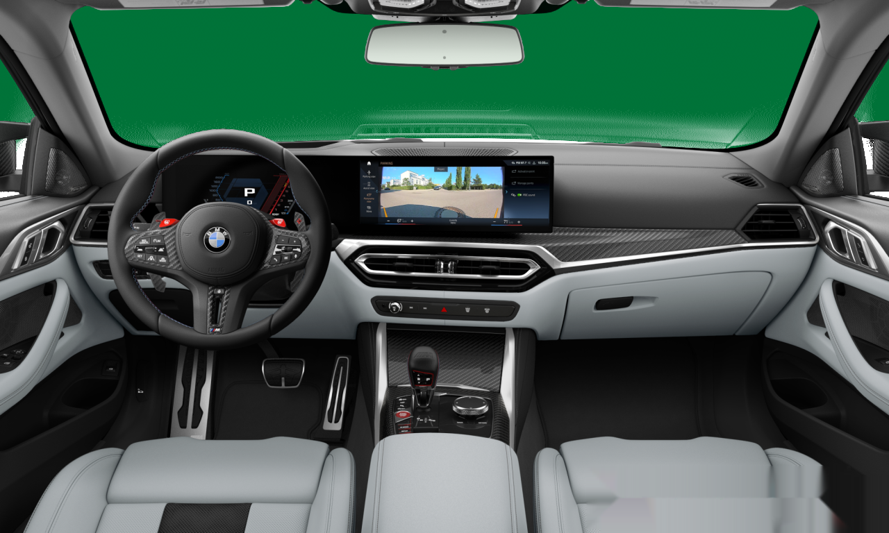 Interior of BMW M4 Competition M xDrive (G82), VIN WBS43AZ0XRCR88457