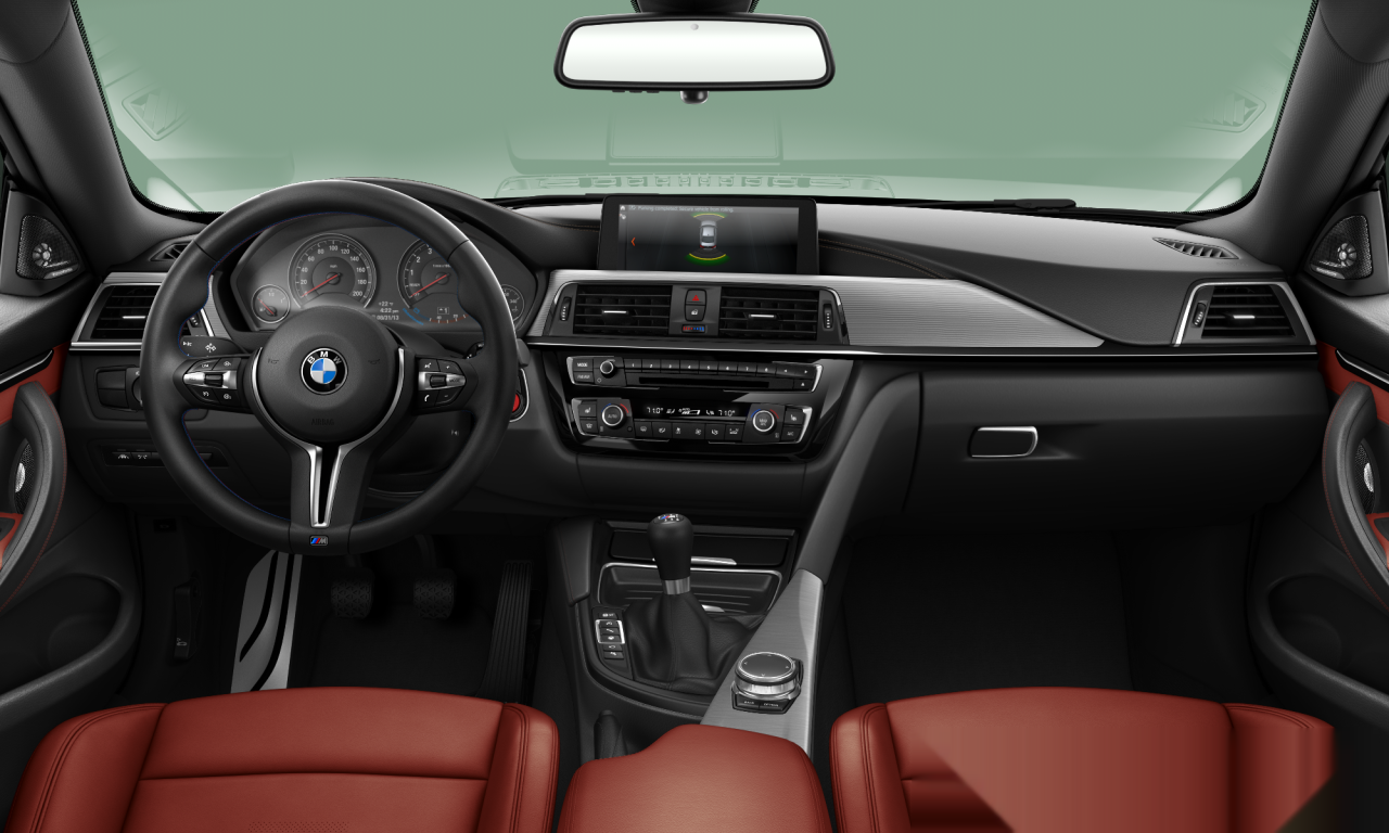 Interior of BMW M4 (F82 (MUE)), VIN WBS4Y9C01LFJ13105