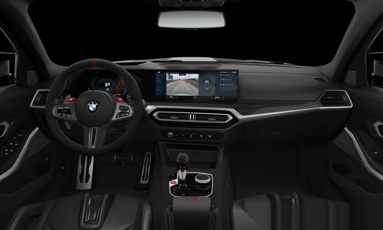 Interior of 2023 BMW M3 CS (G80), VIN WBS62AY040FS51950
