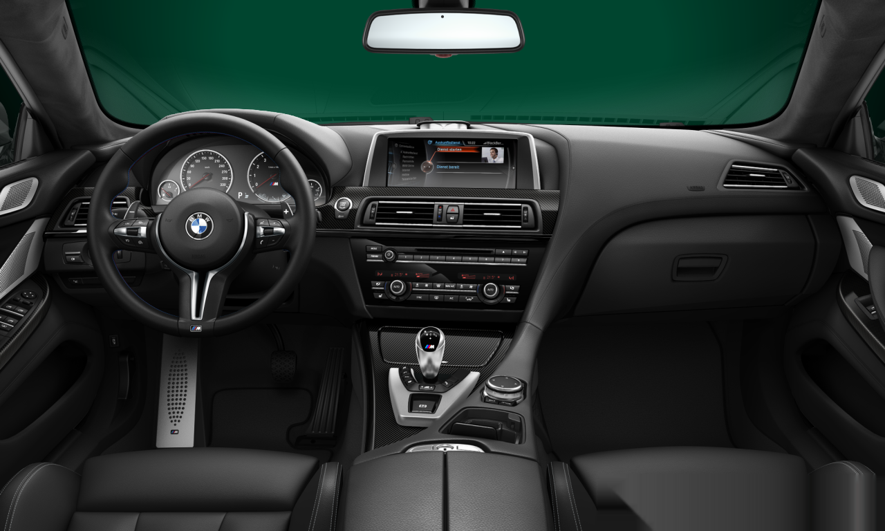 Interior of 2014 BMW M6 (F06 (M6)), VIN WBS6C92000DV74456