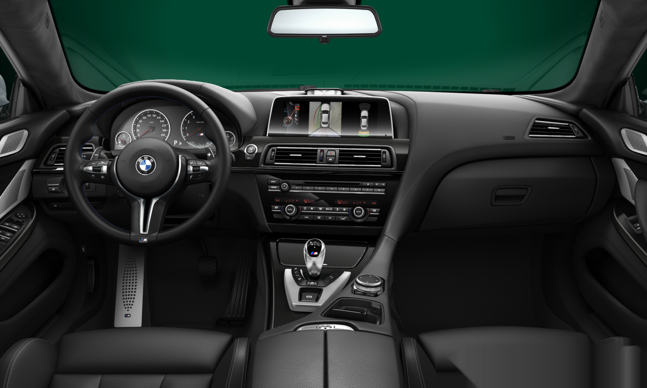 Interior of BMW M6 (F06 (M6)), VIN WBS6E91040D990571