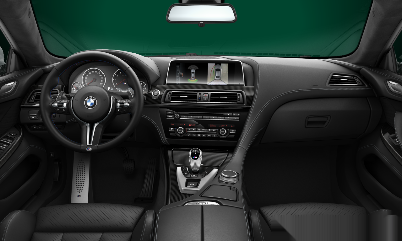 Interior of BMW M6 (F06 (M6)), VIN WBS6E92030G522618