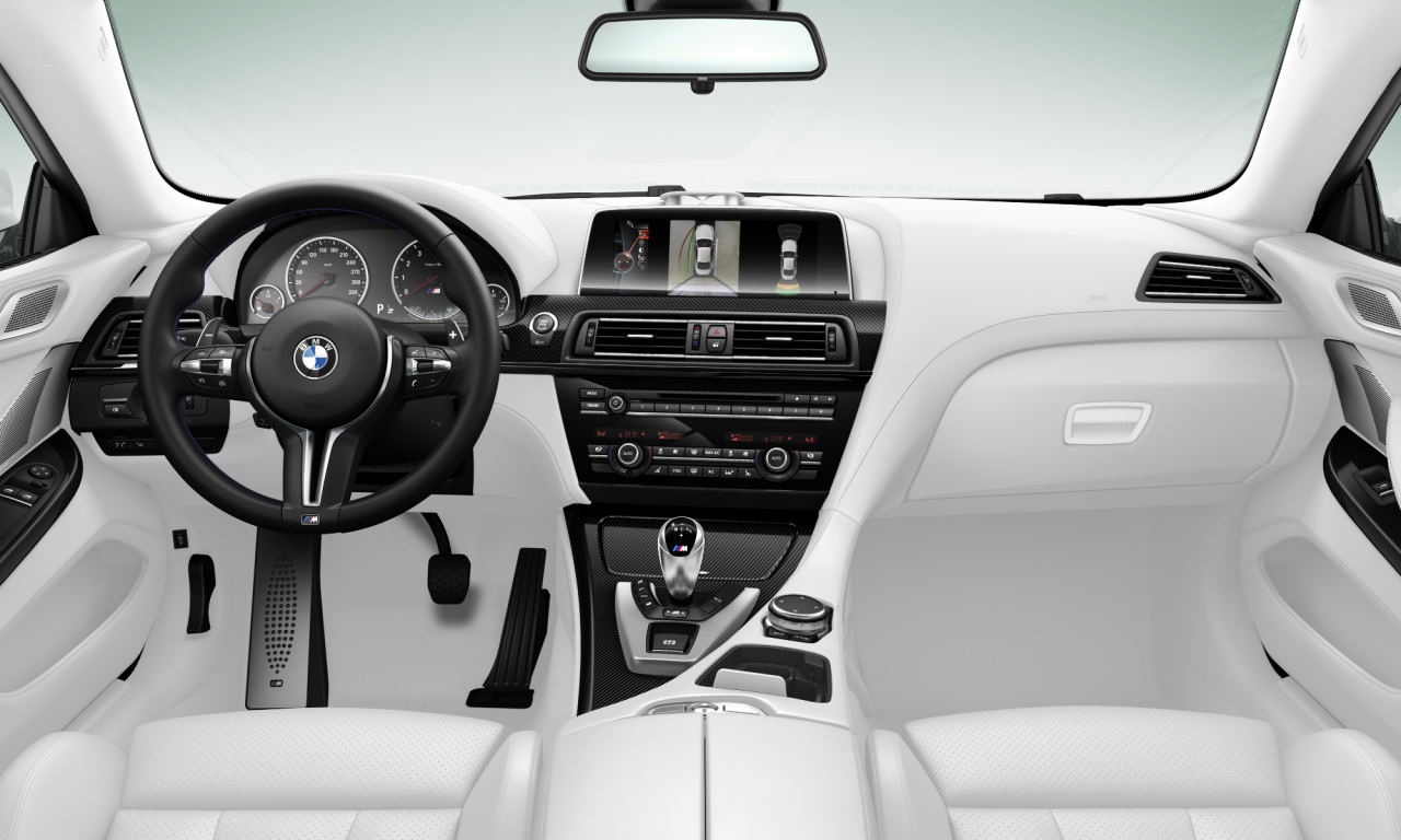 Interior of 2016 BMW M6 (F13 (M6)), VIN WBS6J91040D938319