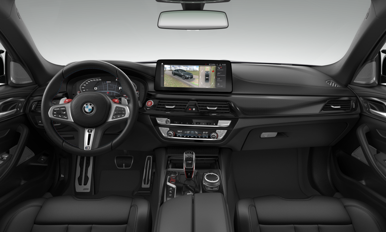 Interior of 2023 BMW M5 (F90 (MUE)), VIN WBS81CH070CN69537