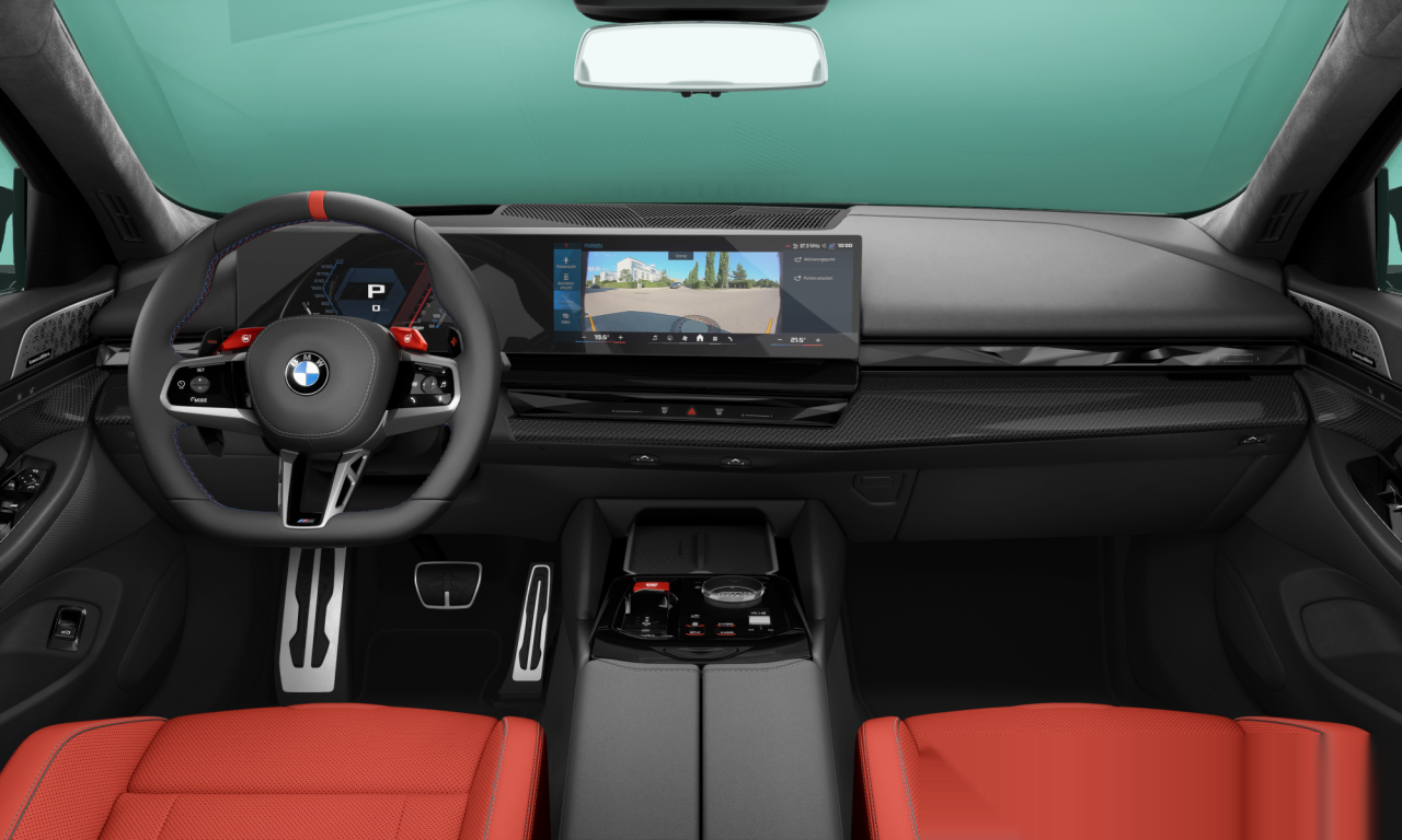 Interior of BMW M5 (G90), VIN WBS81FK030CV07580