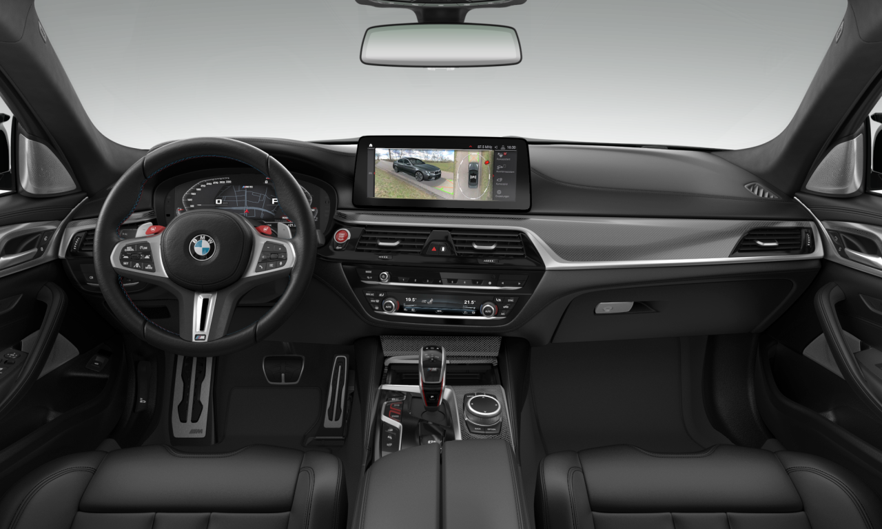 Interior of BMW M5 (F90 (MUE)), VIN WBS82CH060CF21625