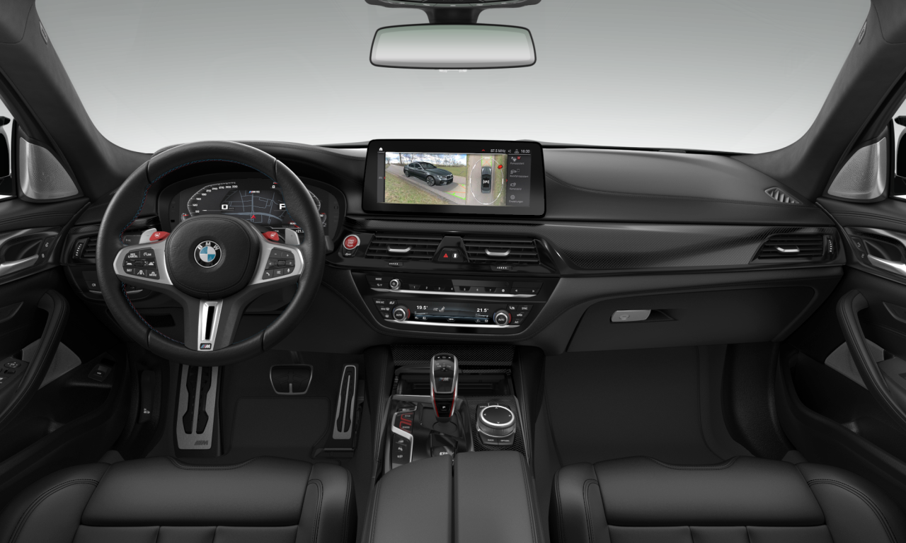 Interior of BMW M5 (F90 (MUE)), VIN WBS82CH060CF84983