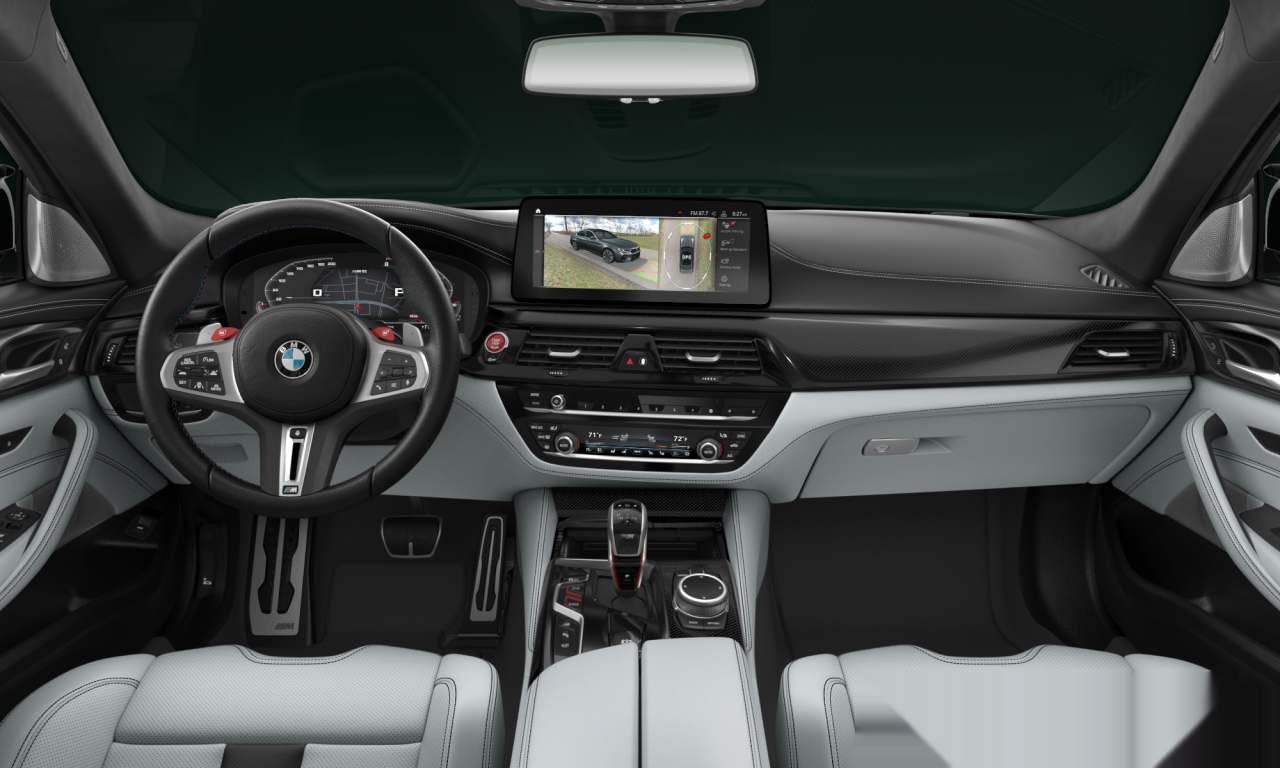 Interior of 2020 BMW M5 (F90 (MUE)), VIN WBS83CH05MCF49628