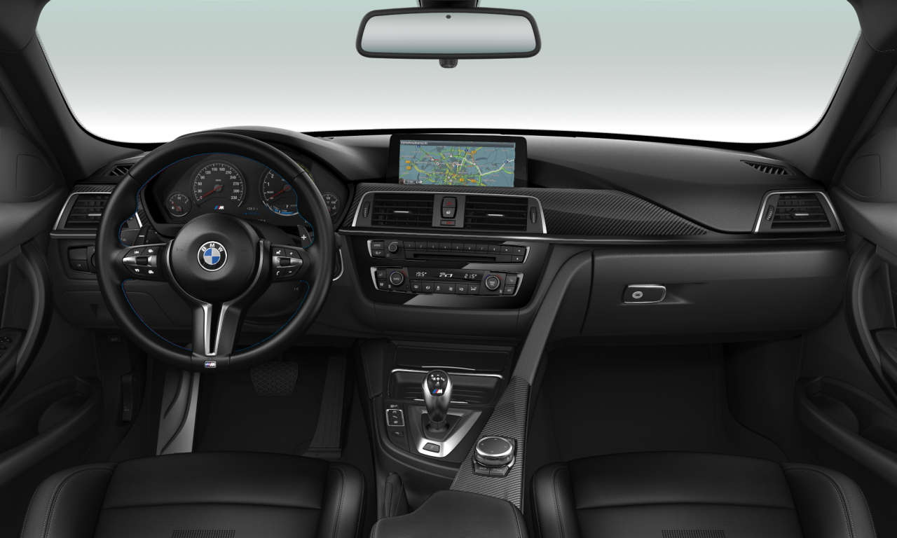 Interior of BMW M3 (F80 (MUE)), VIN WBS8M910X05F93939