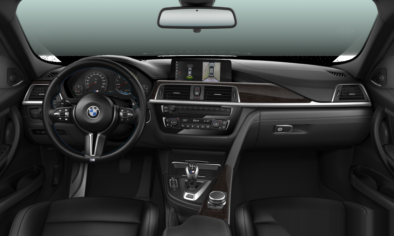 Interior of 2017 BMW M3 (F80 (MUE)), VIN WBS8M920305J91515