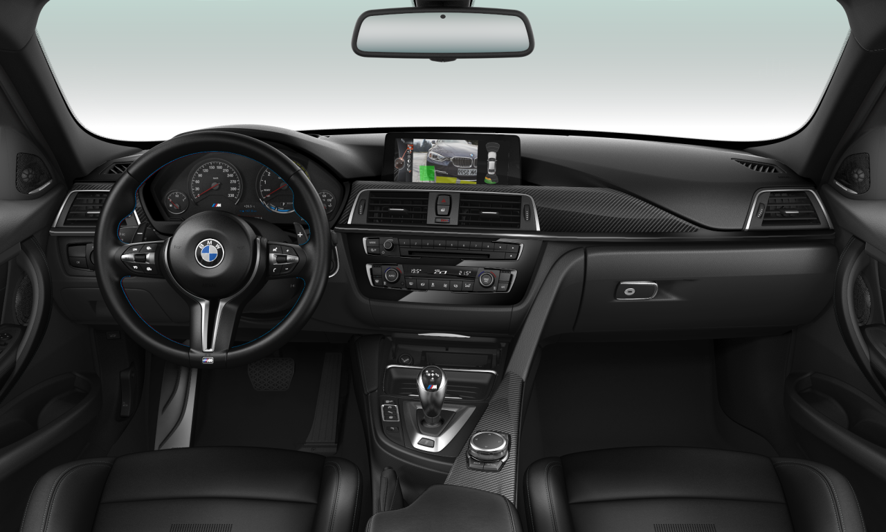 Interior of BMW M3 (F80 (MUE)), VIN WBS8M92090P972270