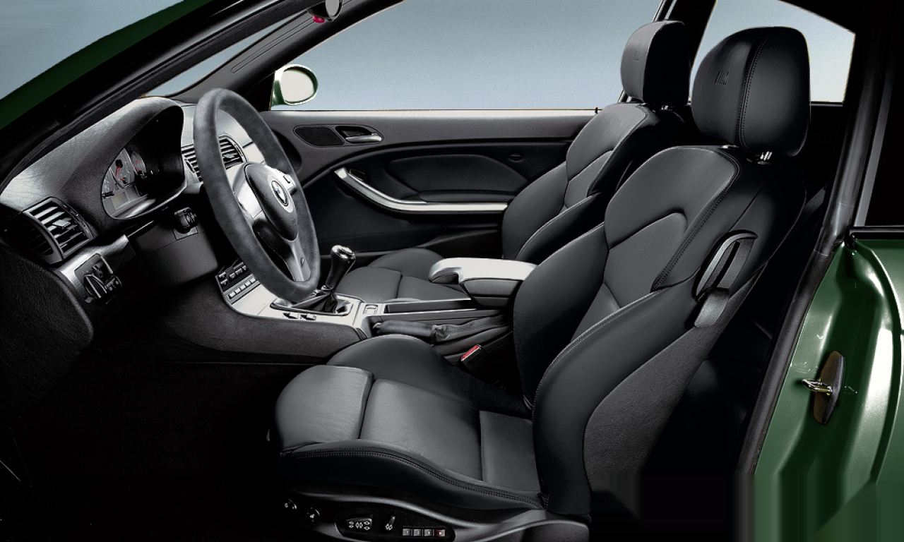 Interior of BMW M3 (E46 (2)), VIN WBSBL91040JP75925
