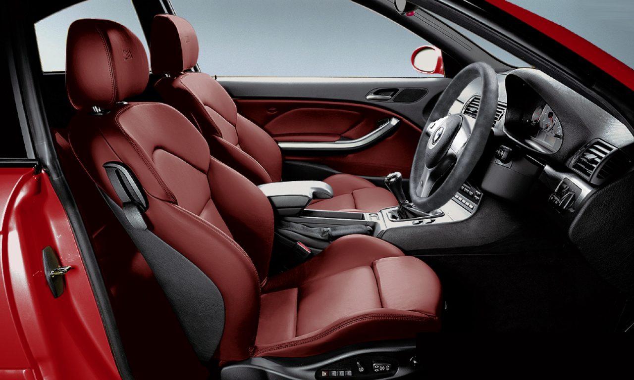 Interior of BMW M3 (E46 (2)), VIN WBSBL92070JR01239