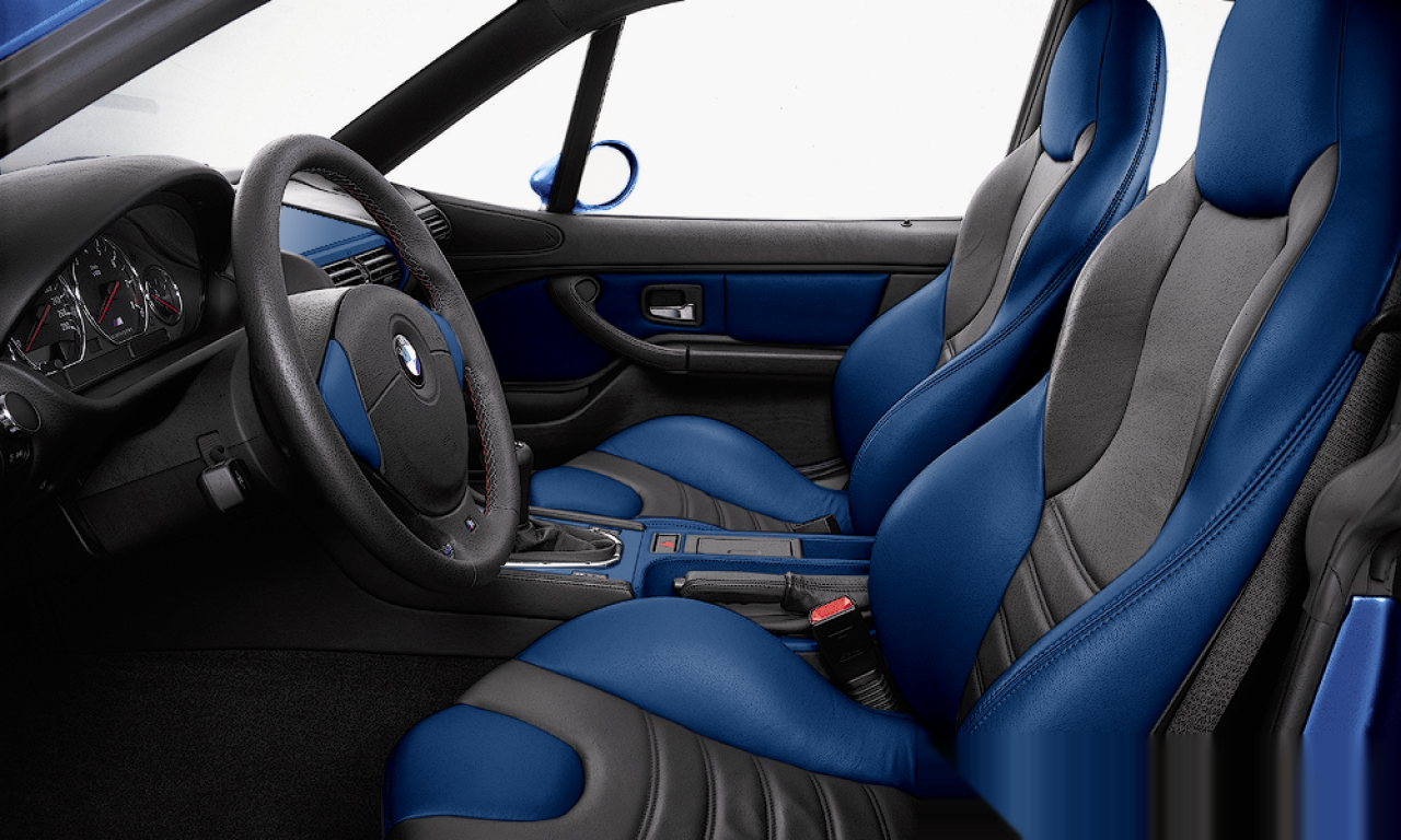 Interior of 1999 BMW M Coupé (E36 (7C)), VIN WBSCM91060LB57000