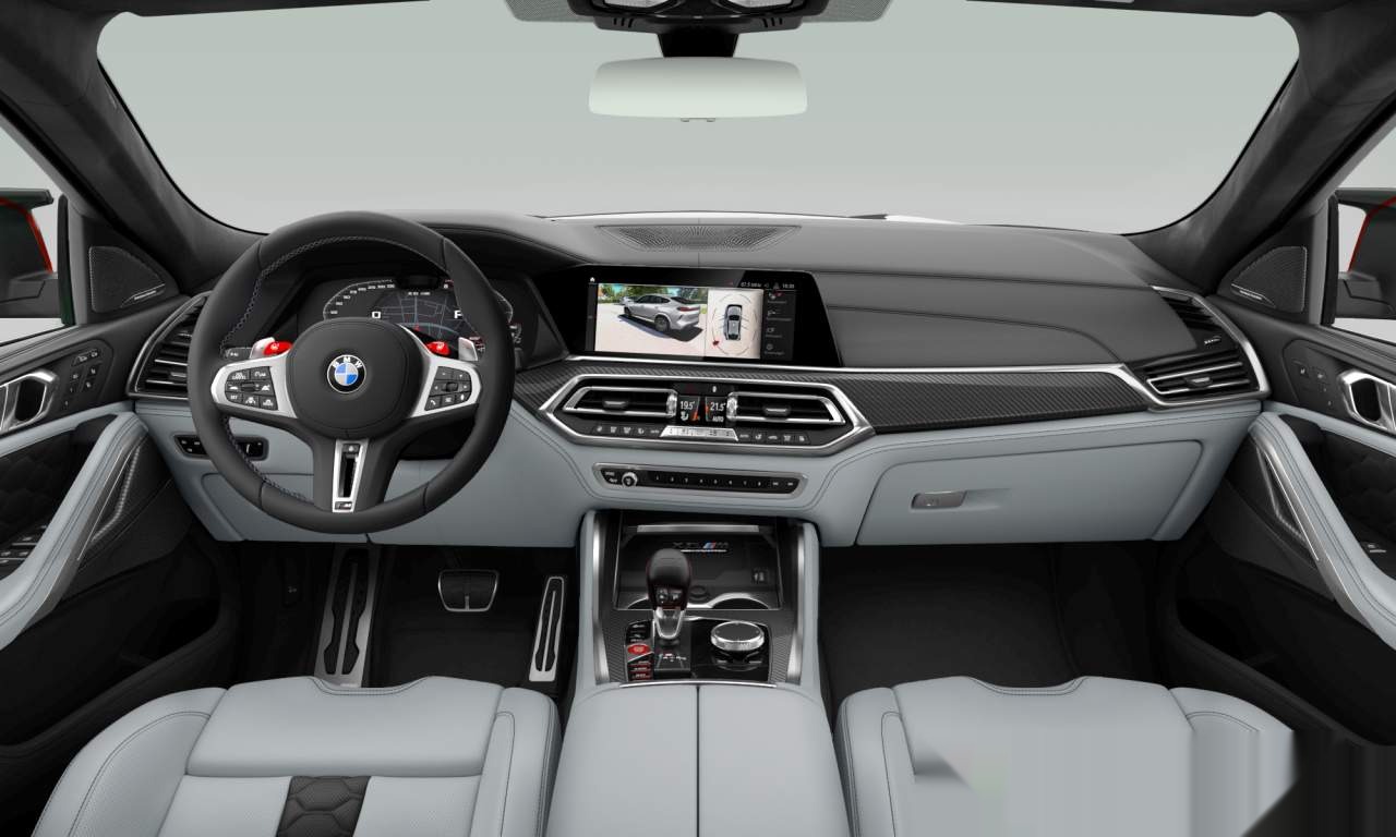 Interior of BMW X6 M (Sports Activity Coupe (5 Doors)), VIN WBSCY020609R16088