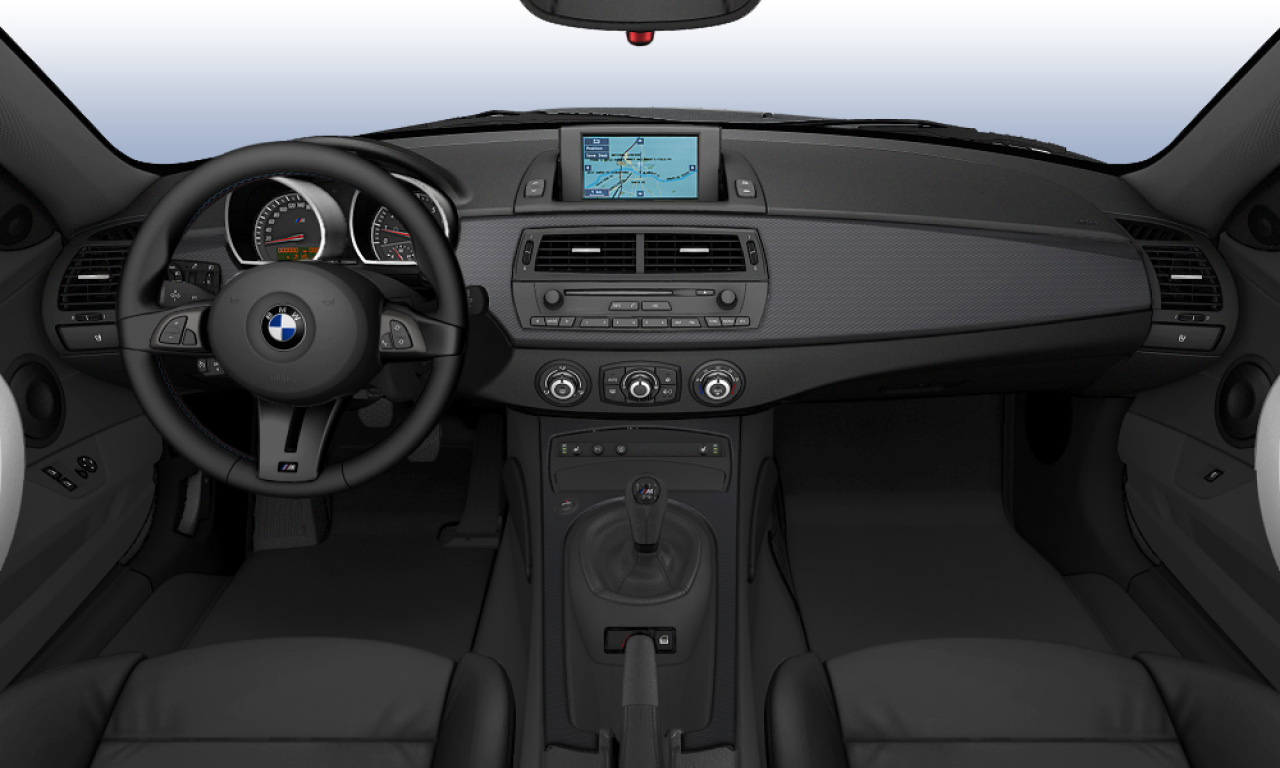 Interior of BMW Z4 M Coupé (E86 (M)), VIN WBSDU92080LF78252