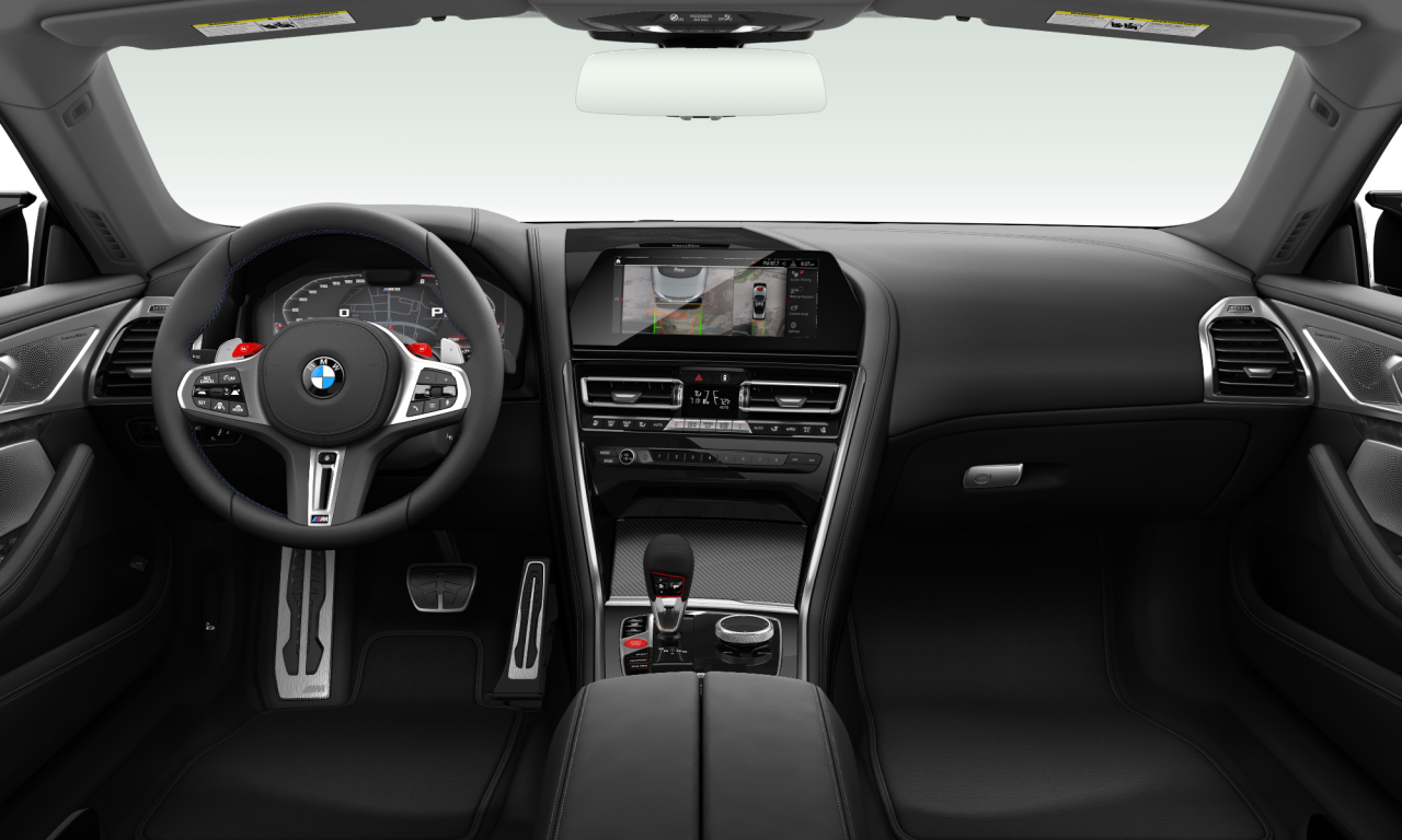 Interior of BMW M8 (F91), VIN WBSDZ0C09LCD29748