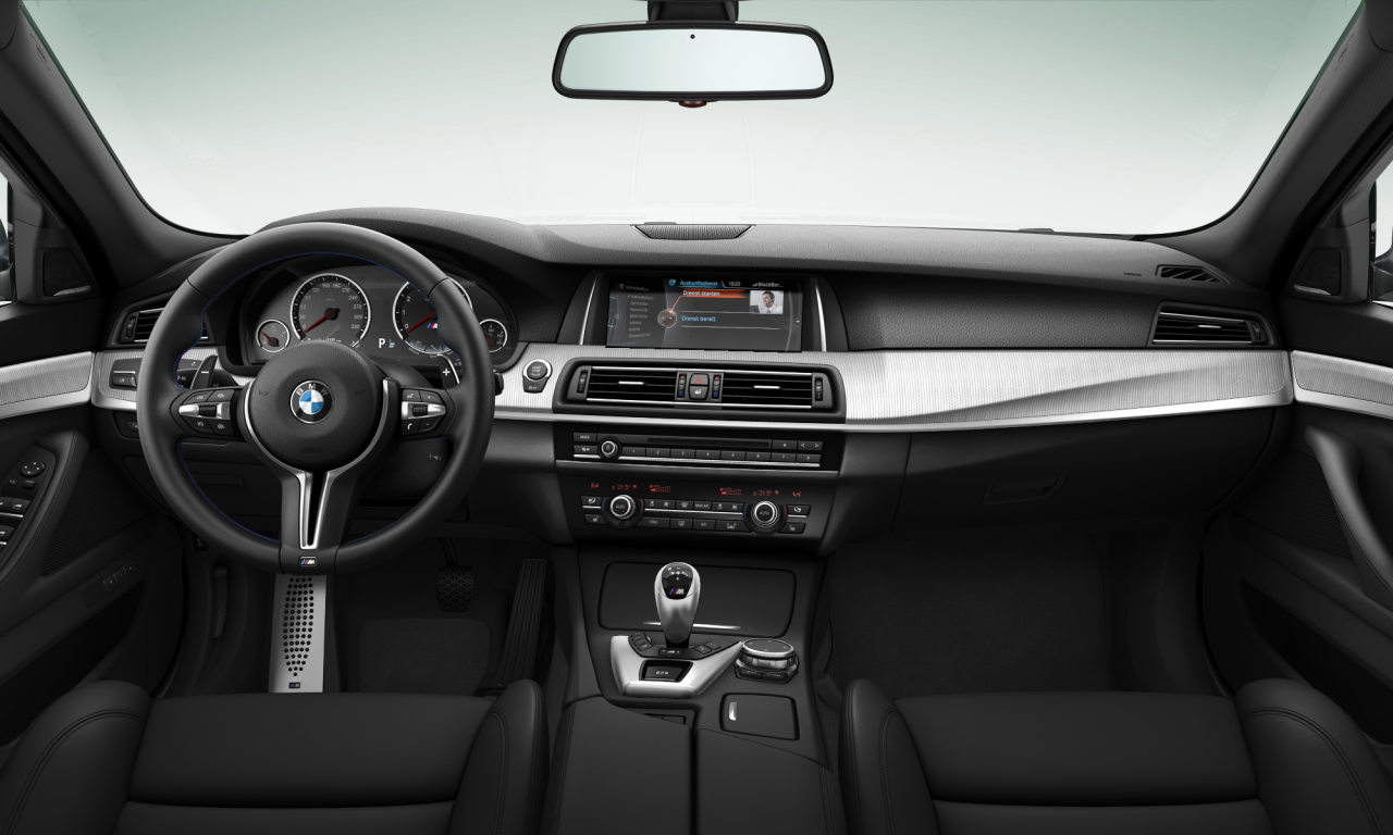 Interior of BMW M5 (F10 (M5)), VIN WBSFV91080GD77435
