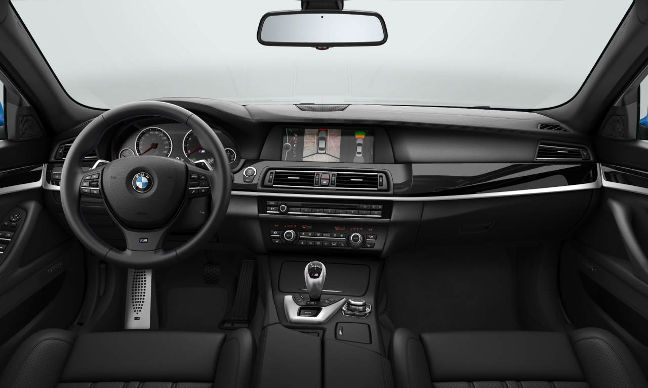 Interior of BMW M5 (F10 (M5)), VIN WBSFV92030DX96287