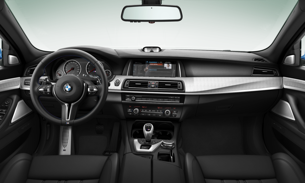 Interior of 2014 BMW M5 (F10 (M5)), VIN WBSFV92060DX98115