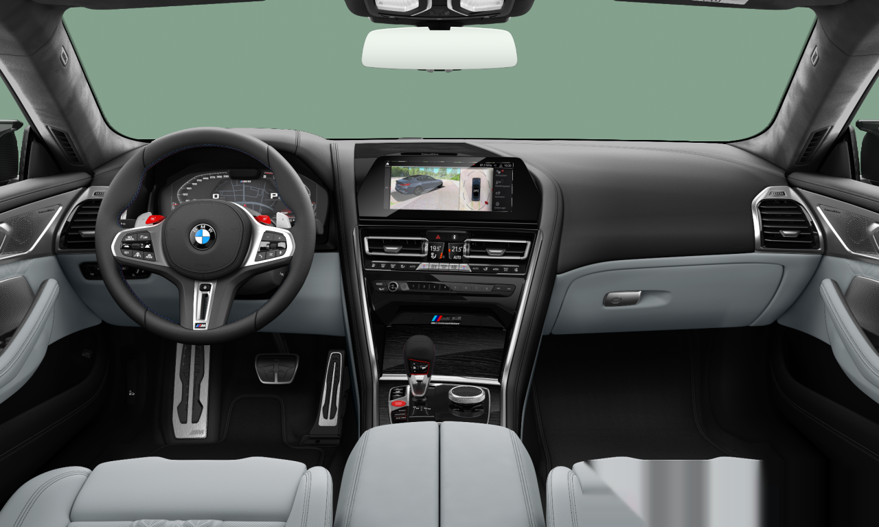 Interior of 2000 BMW M8 Gran Coupé (F93), VIN WBSGV01090CG99881