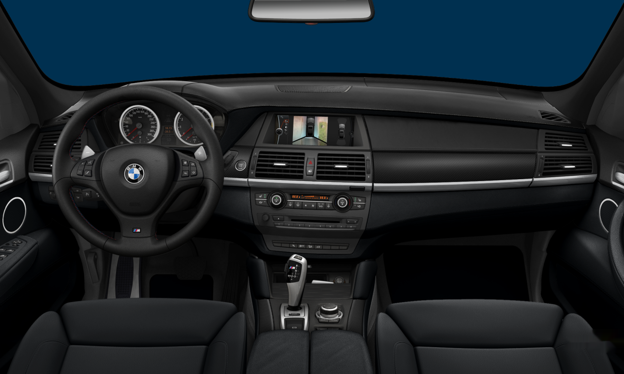 Interior of 2011 BMW X5 M (E70 (X5M)), VIN WBSGY0107CLK12167