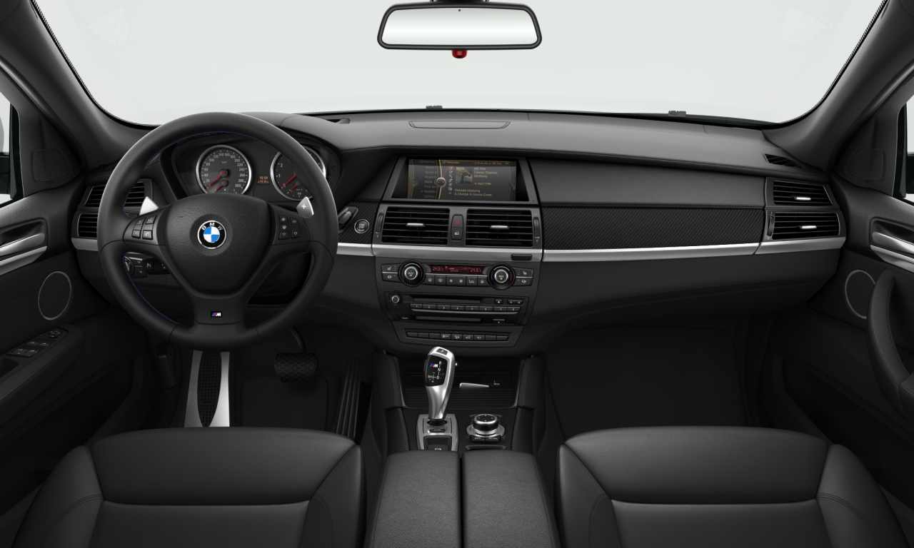 Interior of 2012 BMW X6 M (E71 (X6M)), VIN WBSGZ01070L588926