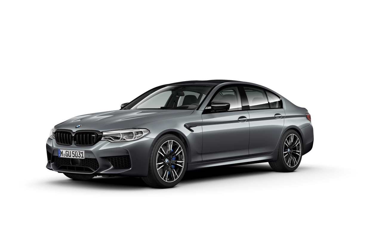 Exterior of 2019 BMW M5 (F90), VIN WBSJF01090BS92956
