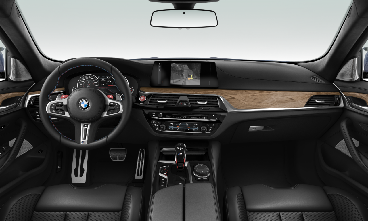 Interior of BMW M5 (F90), VIN WBSJF0A05KBS90897