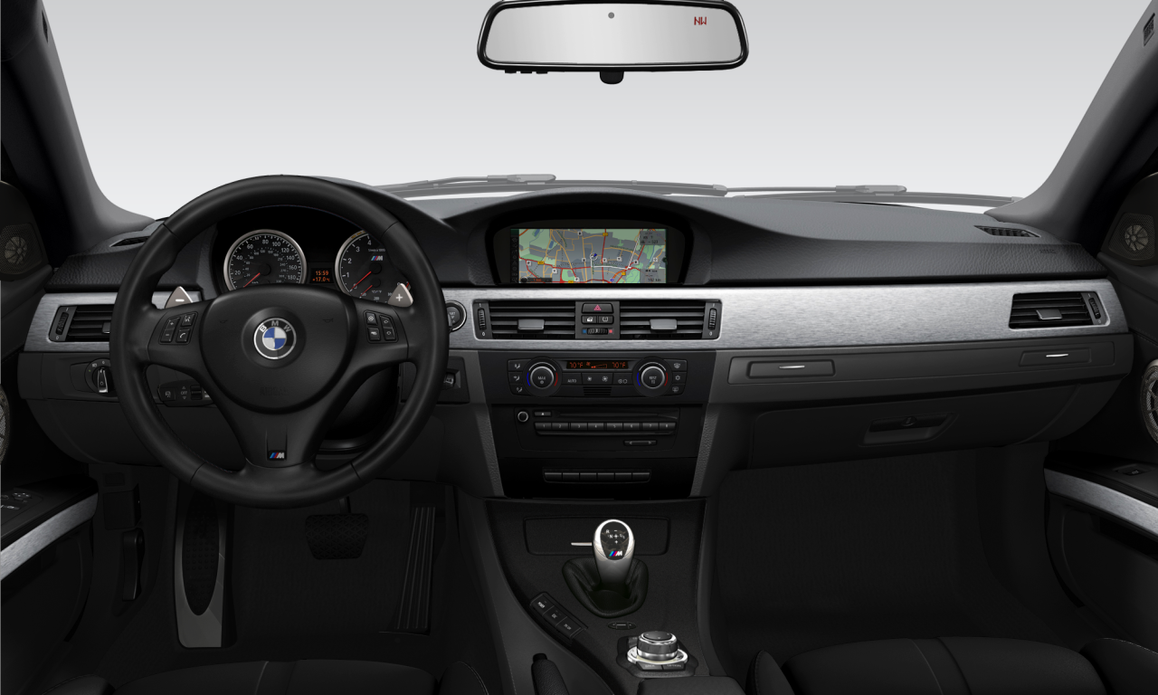 Interior of 2010 BMW M3 (E92 (M3)), VIN WBSKG9C52BE368503