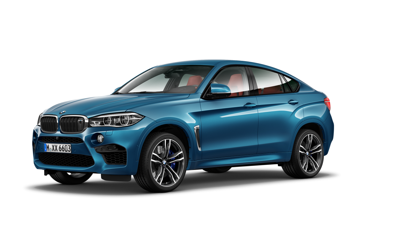 Exterior of 2015 BMW X6 M (F86), VIN WBSKW810800P67981