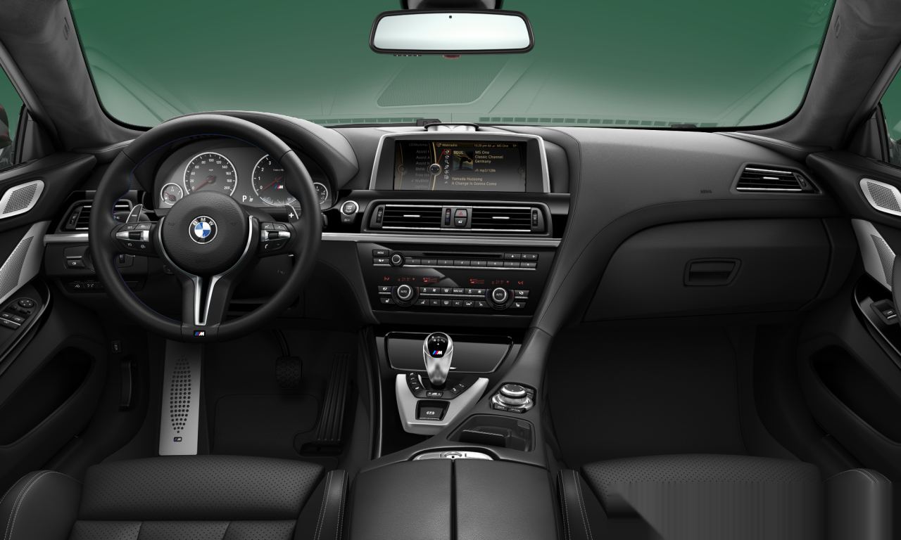 Interior of 2012 BMW M6 (F13 (M6)), VIN WBSLX9C52DD159811