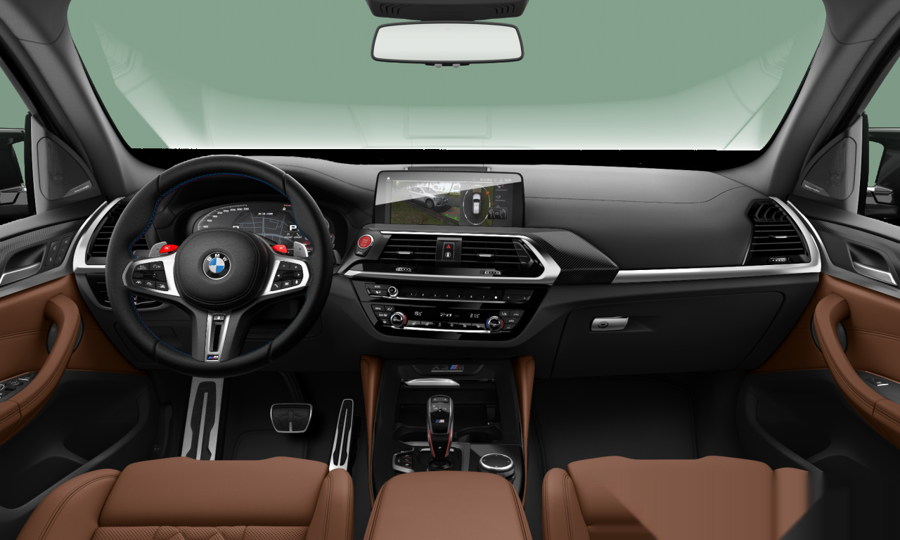 Interior of BMW X3 M (F97), VIN WBSTS010309F43078