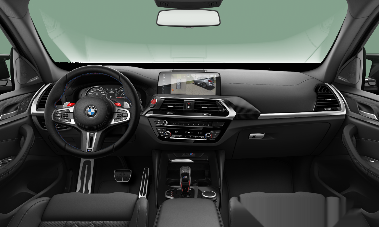 Interior of BMW X3 M (F97), VIN WBSTS010X0LS73864