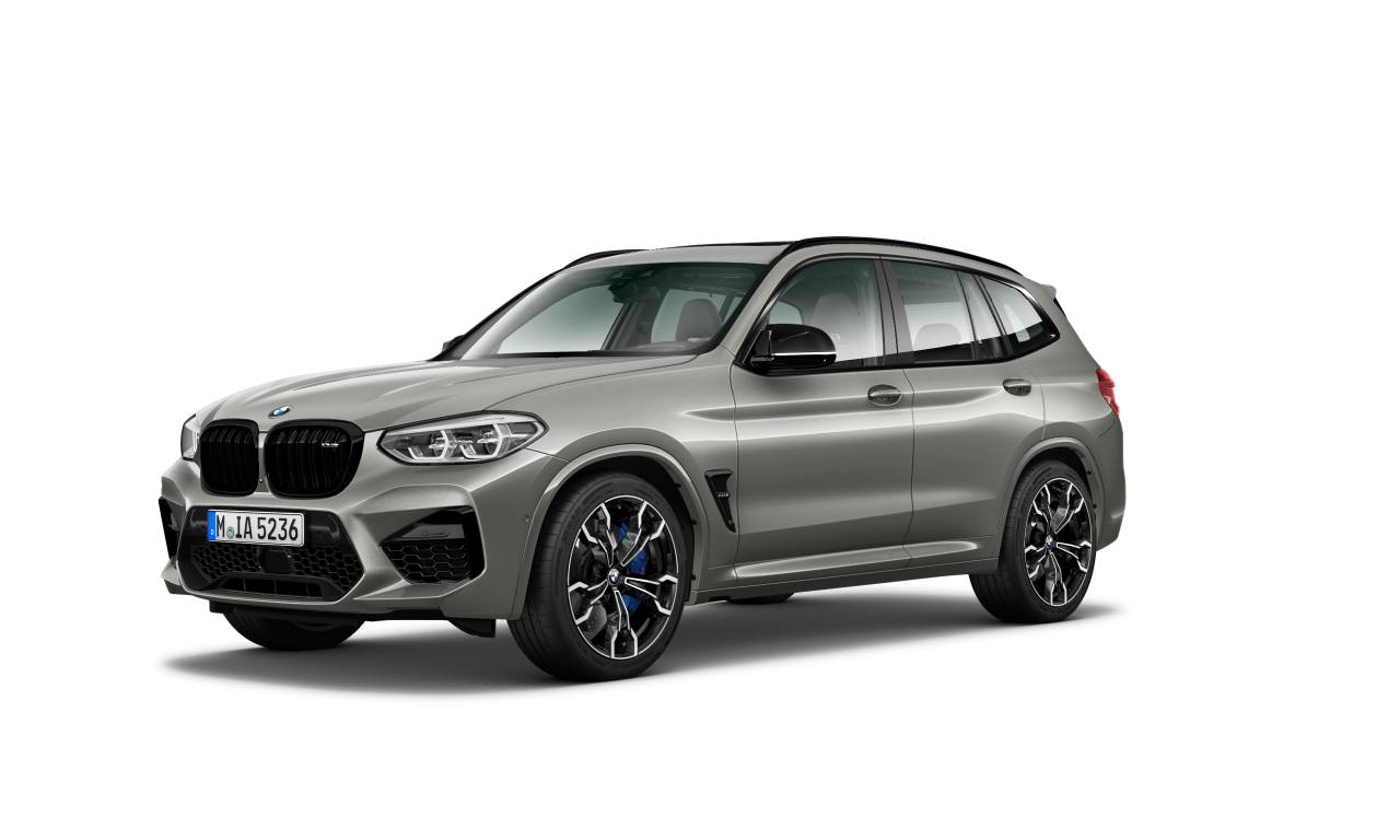 Exterior of 2019 BMW X3 M (F97), VIN WBSTS02060LA57138
