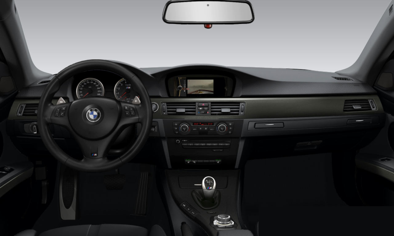 Interior of 2008 BMW M3 (E93 (M3)), VIN WBSWL92000P371193