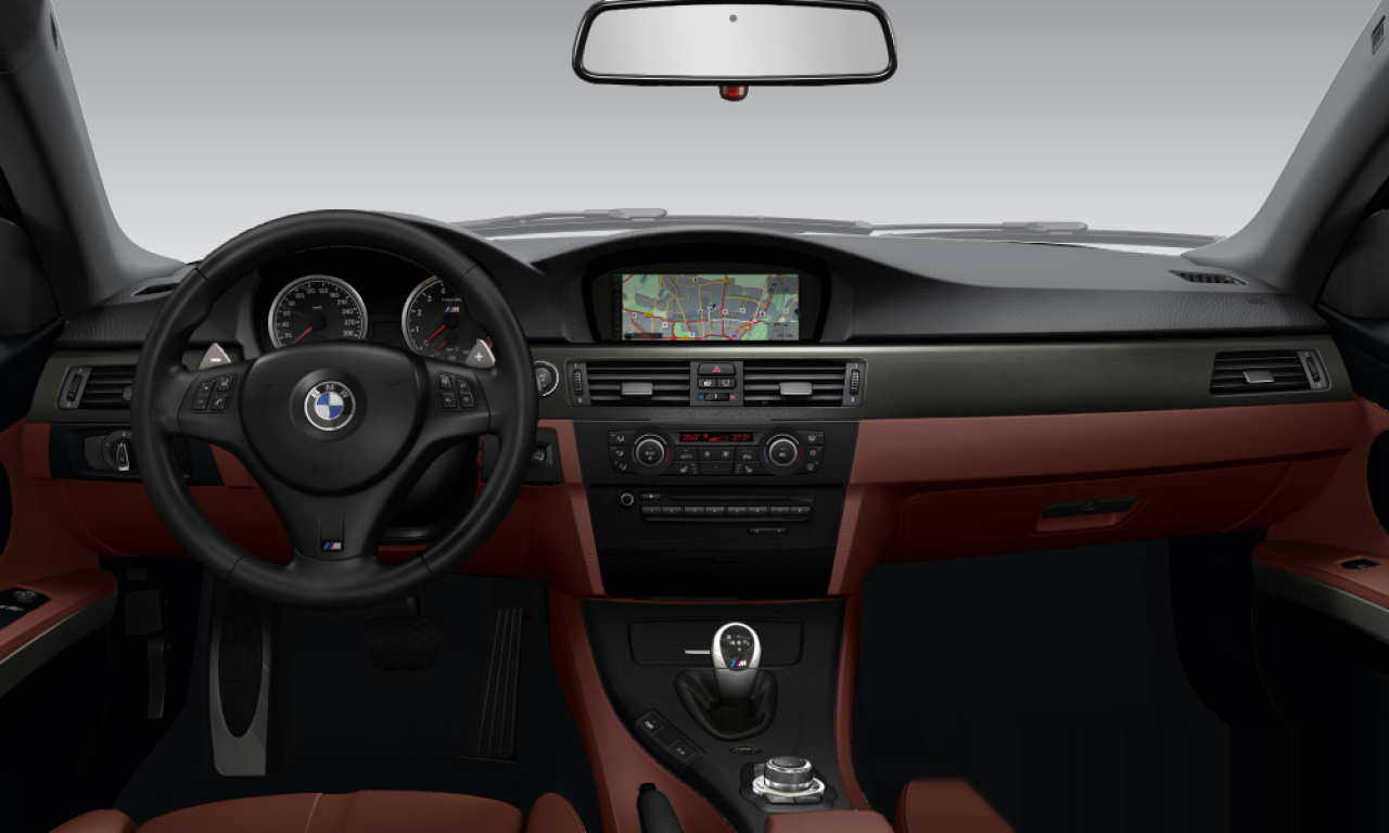 Interior of BMW M3 (E93 (M3)), VIN WBSWL92090P371418