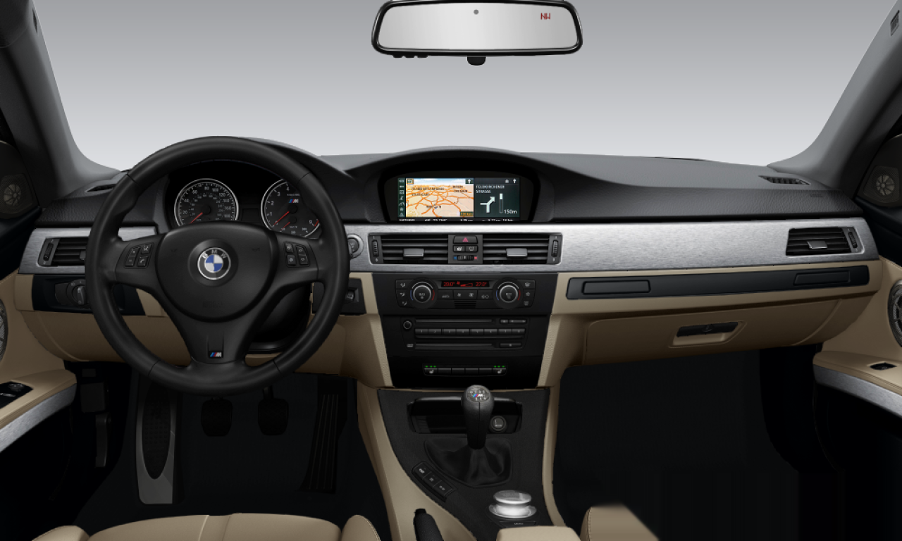 Interior of BMW M3 (E93 (M3)), VIN WBSWL93518P331517