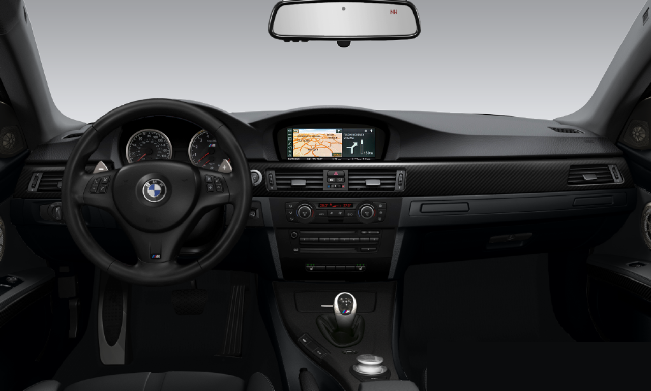 Interior of BMW M3 (E93 (M3)), VIN WBSWL93568P331562