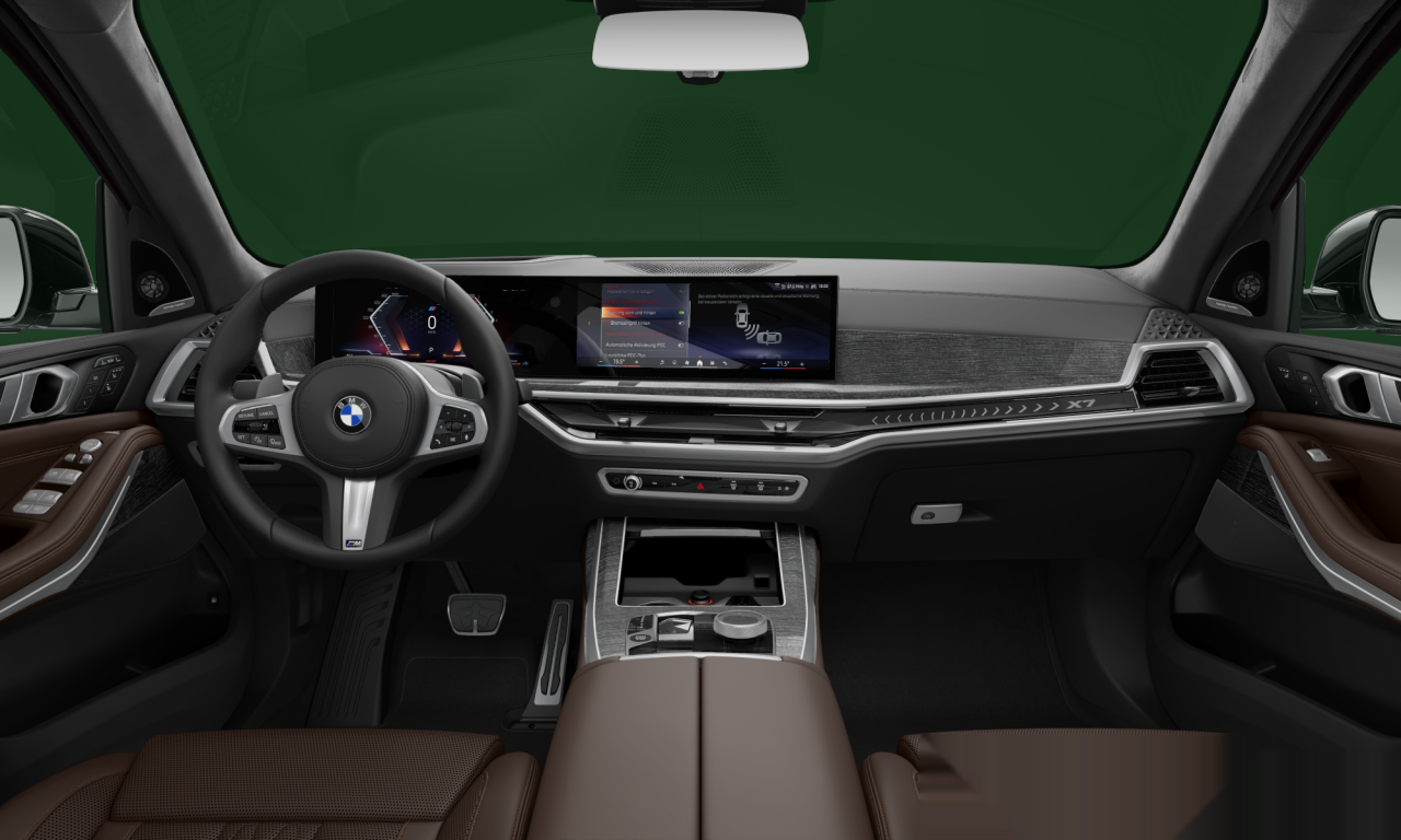 Interior of BMW X7 xDrive40i (G07 (MUE)), VIN WBX21EM00S9Y70331