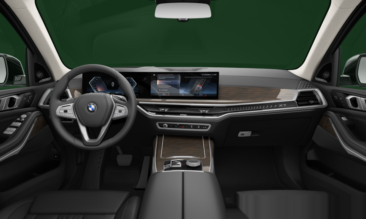 Interior of BMW X7 xDrive40i (G07 (MUE)), VIN WBX21EM02R9S58058