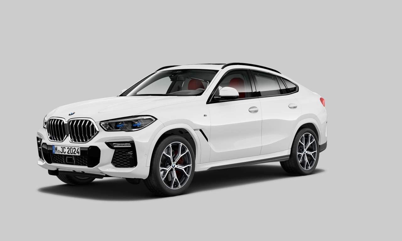 Exterior of 2020 BMW X6 xDrive40i (Sports Activity Coupe (5 Doors)), VIN WBXCY6A00M9E95427