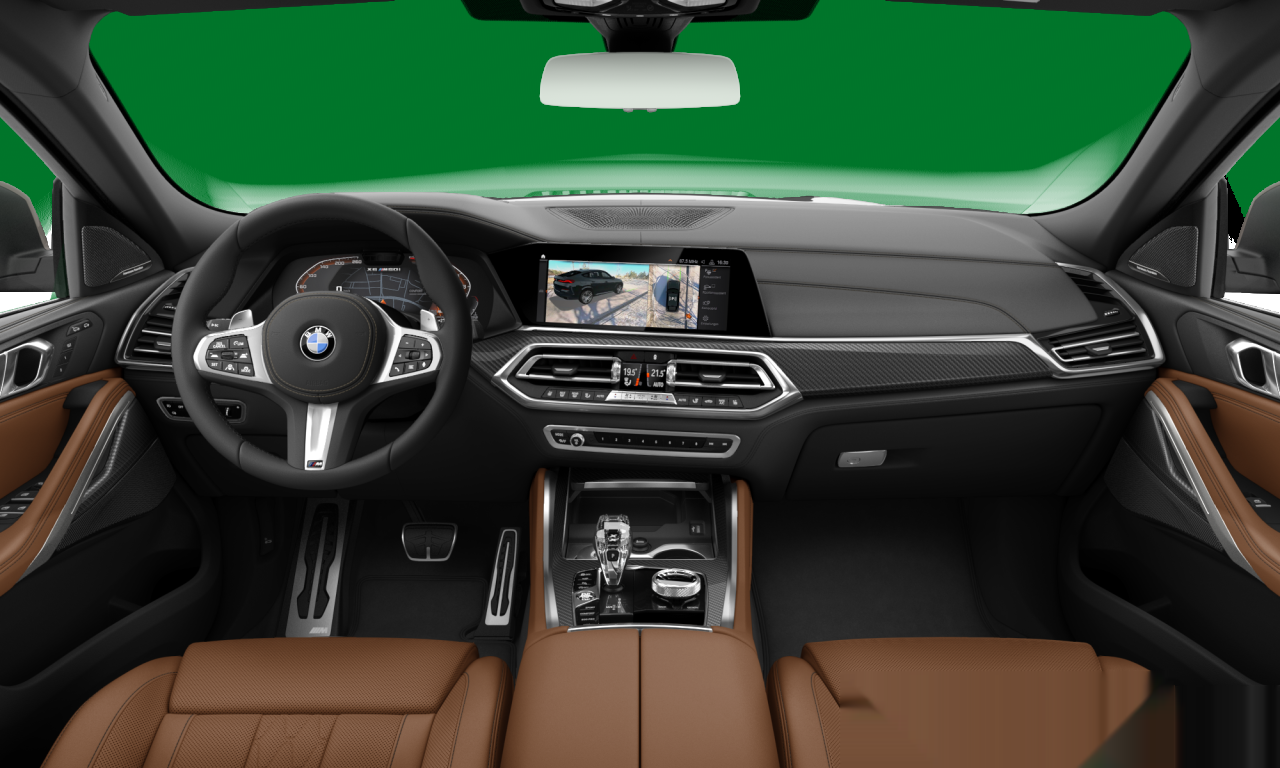 Interior of BMW X6 M50i (G06), VIN WBXCY8A06P9M01130