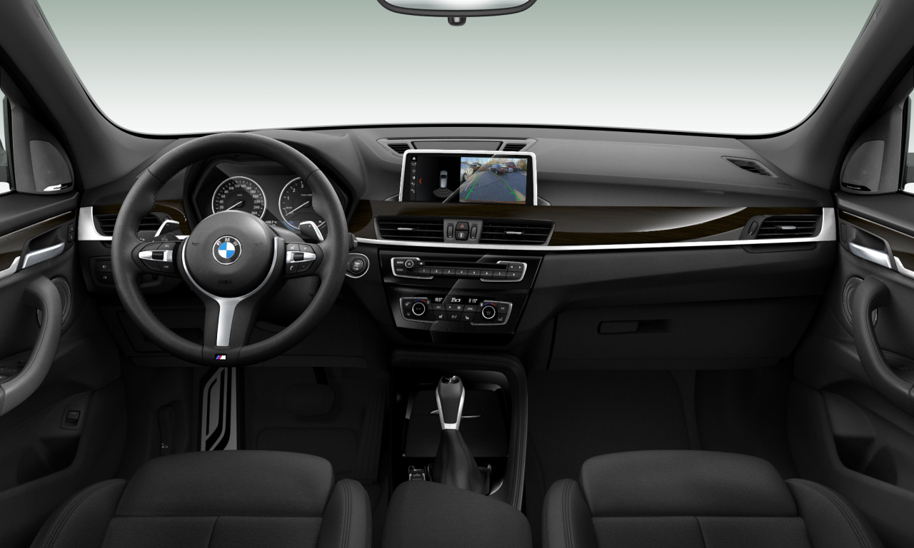 Interior of 2017 BMW X1 xDrive28i (F48), VIN WBXHT3C32J5K25027