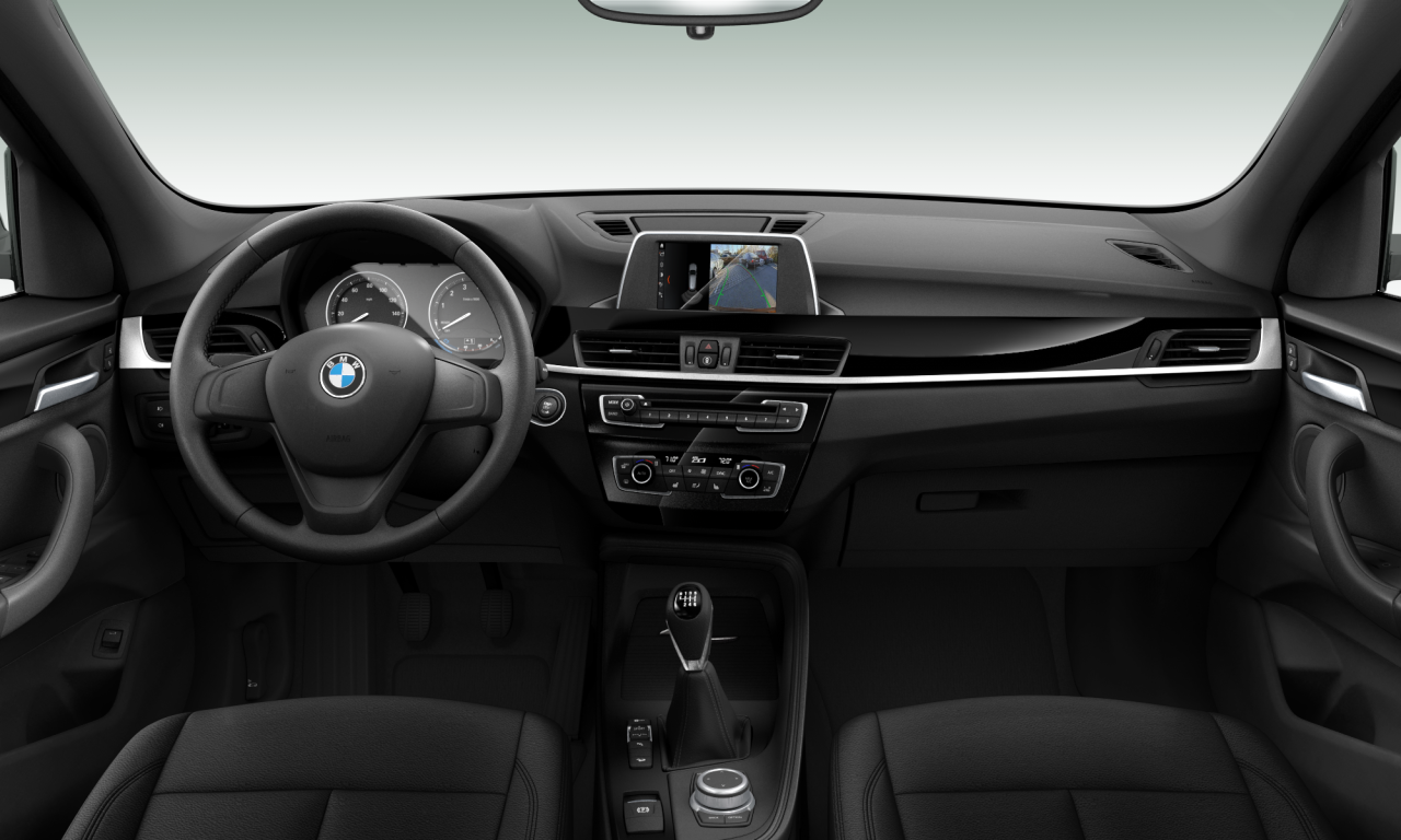 Interior of BMW X1 xDrive28i (F48), VIN WBXHT3C59K5L90365